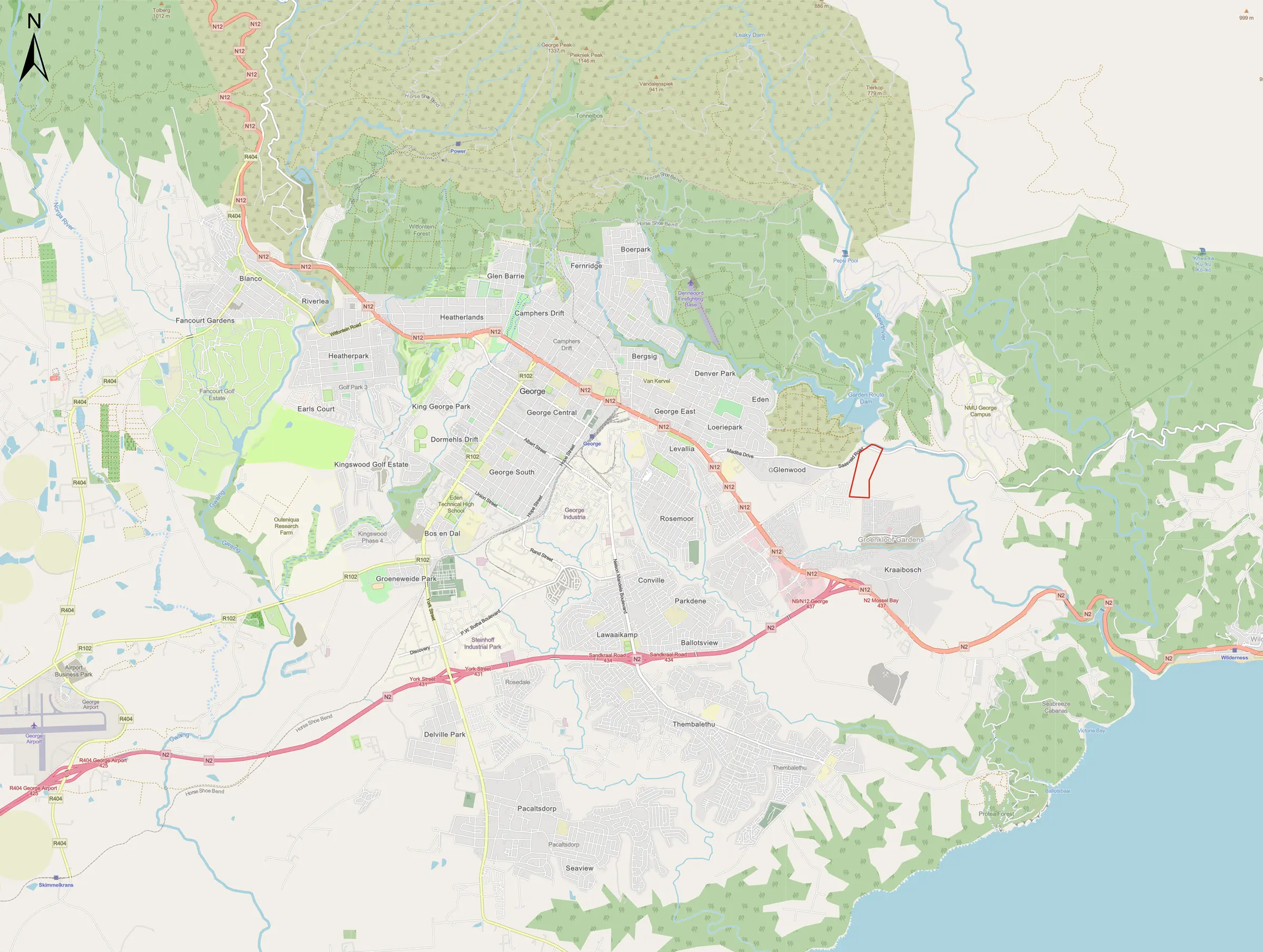 Pieterkoen-Gardens-Area Map